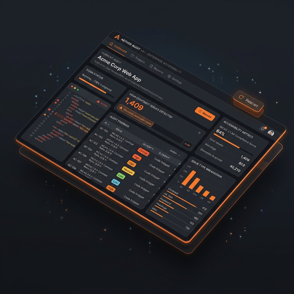 ADA Compliance Mockup